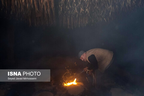 دودی کردن ماهی به روش سنتی