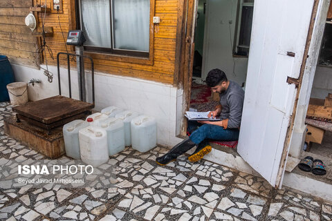 دودی کردن ماهی به روش سنتی