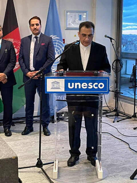 تصاویر | غیبت آذربایجان و ترکیه در جشن نوروز یونسکو با سخنرانی سفیر ایران