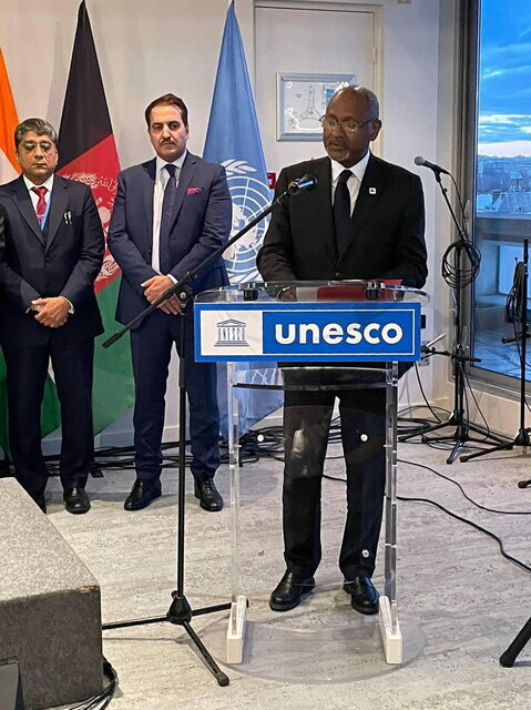 تصاویر | غیبت آذربایجان و ترکیه در جشن نوروز یونسکو با سخنرانی سفیر ایران