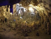 تماشای شگفتی‌ها در غار ۱۳٠ میلیون ساله «ده شیخ» کهگلویه و بویراحمد | نخستین بار این غار را یک چوپان کشف کرد
