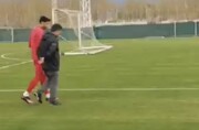 ببینید: فیلم جلسه دو نفره طارمی و قلعه‌نویی در اولین تمرین تیم ملی