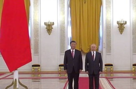 مذاکرات گسترده پوتین و شی جین پینگ در کرملین آغاز شد