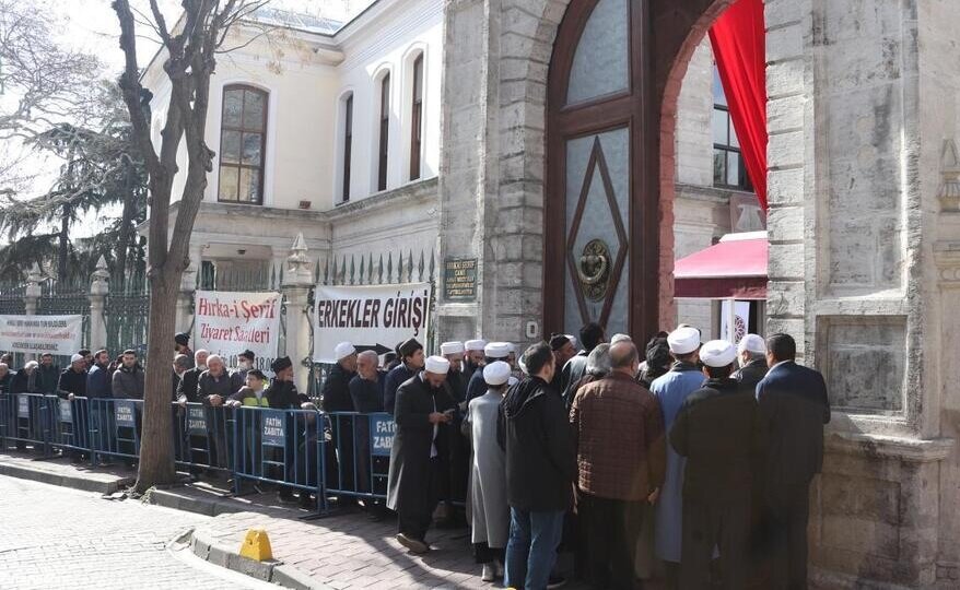 رونمایی از لباس حضرت محمد در ترکیه رونمایی از لباس حضرت محمد در ترکیه