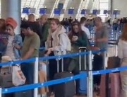 ببینید | فرار ملت جعلی از سرزمین‌های اشغالی | ۷۴ هزار مسافر سرگردان در بزرگترین فرودگاه اسرائیل