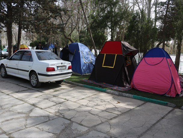 چادر خوابی در مازندران