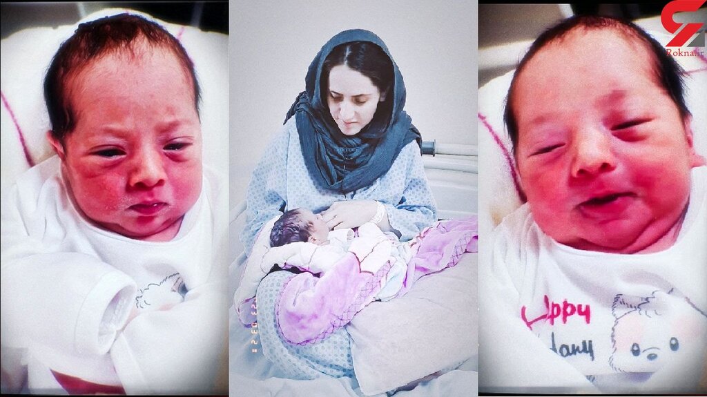 عکس | اولین نوزاد ۱۴۰۲ در پایتخت | پسرم را خدا بعد از ۸ سال به ما داد | عثمان هدیه ایران به ما بود
