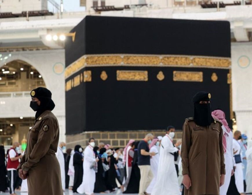 تصاویر | حضور نیروهای پلیس زن در مناسک حج