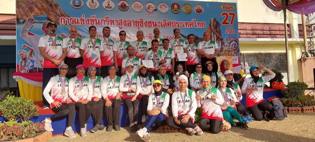 مادربزرگ ٧٧ساله روی سکوی نخست آسیا | رفتم خودم را محک بزنم اول شدم