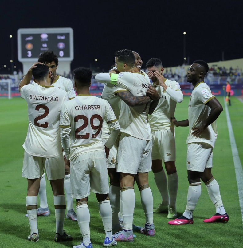 عکس | واکنش خاص رونالدو به رکوردشکنی در عربستان