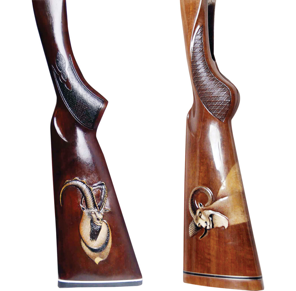 قنداق اسلحه بهجای بوم نقاشی