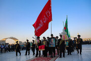 ببینید | آیین تعویض پرچم مسجد مقدس جمکران با یاد سردار دل‌ها
