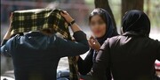 تصاویر نحوه برخورد با زنان بی‌حجاب در متروی شیراز