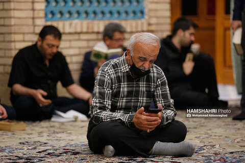 احیای شب نوزدهم رمضان در مسجد گیاهی