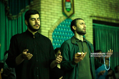 احیای شب نوزدهم رمضان در مسجد گیاهی