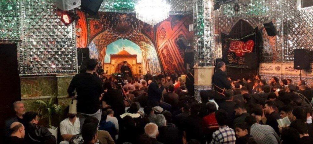 عکس | اقدام هماهنگ نشده رئیس جمهور در مراسم شب احیاء