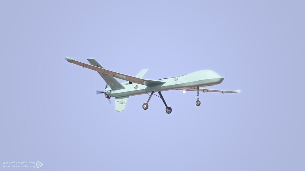 تصویری از پهپاد کمان-۲۲ ارتش