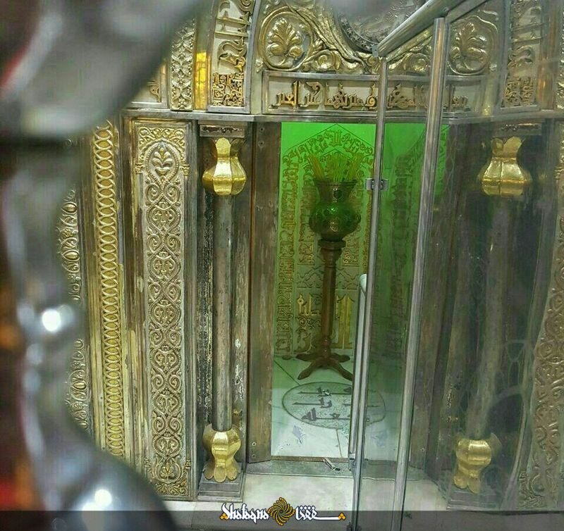 ببینید | مکان ضربت خوردن حضرت علی (ع) در مسجد کوفه