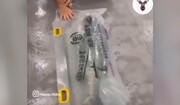 ببینید | اقدام غیر انسانی ماهی فروشان چینی | ارسال ماهی زنده به دست مشتری اینگونه انجام می شود!