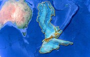 تصاویر |  کشف باورنکردنی یک قاره‌ گمشده! | بخش زیادی از زلاندیا هنوز زیر آب است