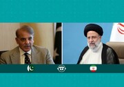 جزئیات گفتگوی رئیسی با نخست وزیر پاکستان | کشورهای اسلامی مانع تداوم اقدامات ددمنشانه صهیونیست‌ها شوند