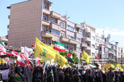 روز قدس در تهران؛ از سخنرانی قالیباف تا دختران شهید نصرالله و شهید رئیسی