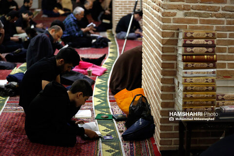 شب بیست و یکم ماه رمضان در مسجد جامع بازار تهران