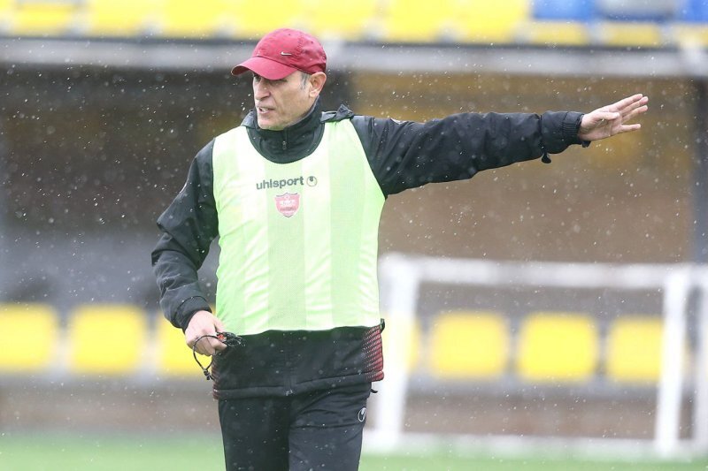 عکس | یحیی برای قهرمانی پرسپولیس رخت جنگی پوشید!