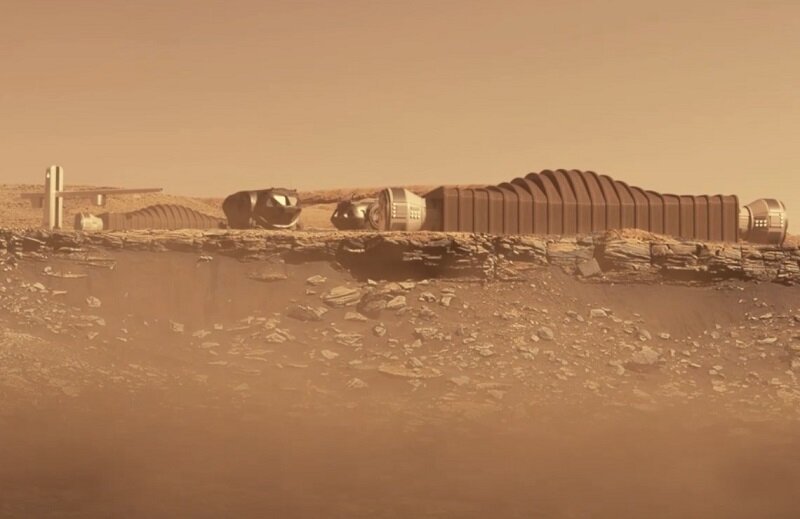 اقامتگاه مریخ ناسا