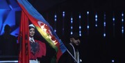 هویت فردی که پرچم آذربایجان را آتش زد | همسر پاشینیان با این مرد چه ارتباطی دارد؟
