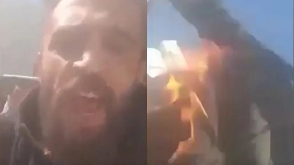 تصاویر | یک فوتبالیست خودش را آتش زد! | اعتراض گسترده در واکنش به مرگ تکاندهنده