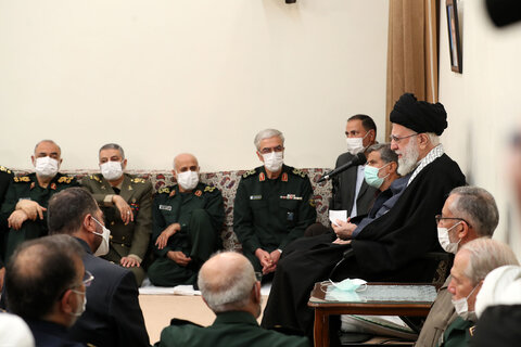 دیدار فرماندهان و مسئولان ارشد نیروهای مسلح