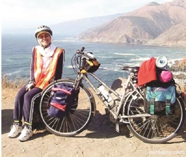 این زن با دوچرخه به دور دنیا سفر کرد | جهانگردی برای کمک به کودکان یتیم مناطق محروم