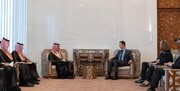 تصاویر دیدار وزیر خارجه سعودی با اسد | عربستان خواستار حفظ تمامیت ارضی سوریه است