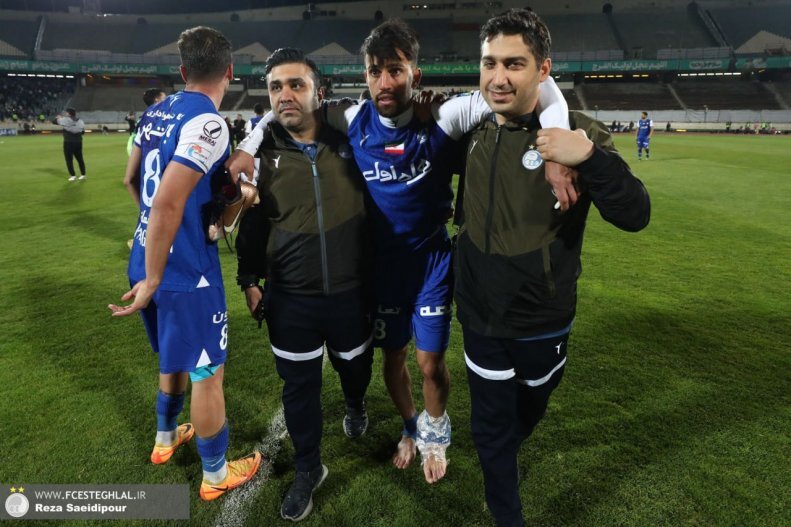 تصاویر| سکته ناقص ساپینتو قبل از بازی با پرسپولیس! | چهره سرمربی استقلال در یک لحظه عوض شد!
