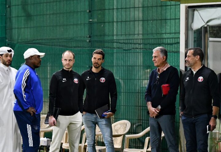 تصاویر | بازدید دوباره کیروش از تیم قطری | فرار سرمربی پرتغالی از ستارههای ایران!