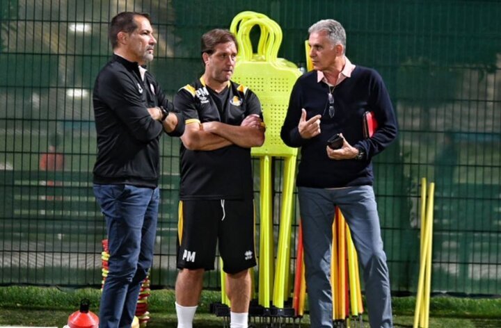 تصاویر | بازدید دوباره کیروش از تیم قطری | فرار سرمربی پرتغالی از ستارههای ایران!