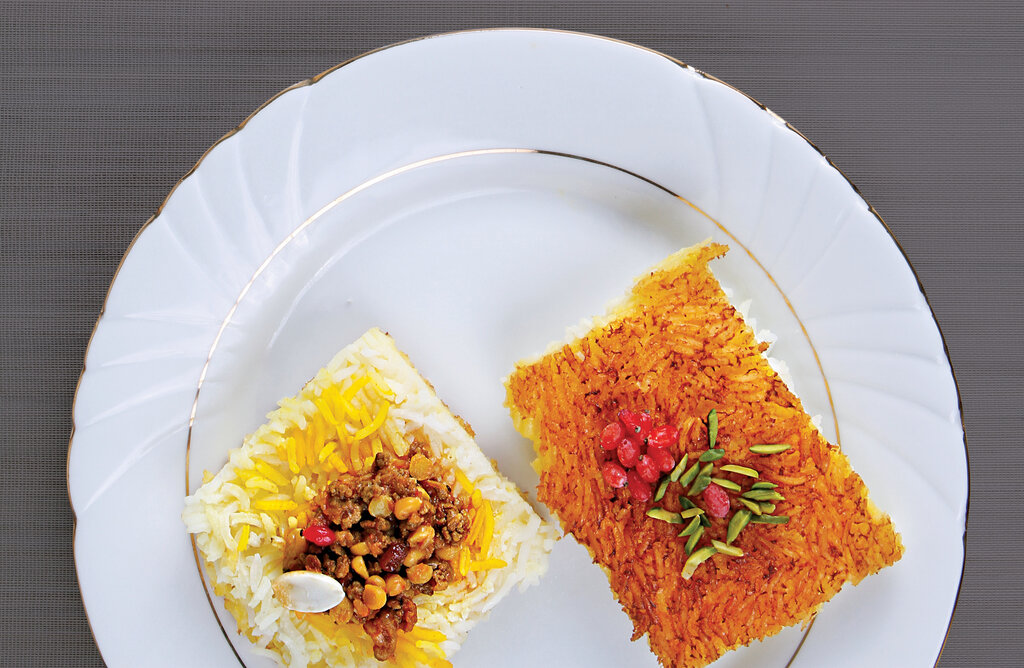 قیمه زرشک اردبیل