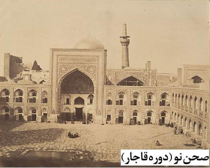 تصاویر حرم امام رضا (ع) در زمان قاجار | ایوان طلا ۱۵۰ سال قبل چه شکلی بود؟