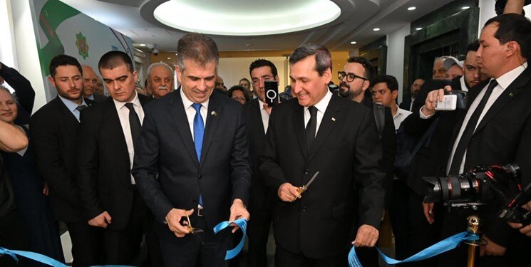 افتتاح سفارت اسرائیل در ترکمنستان