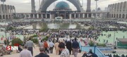 ببینید | آغاز مراسم عید فطر؛ انبوه جمعیت حاضر در مصلی امام خمینی(ره) تهران