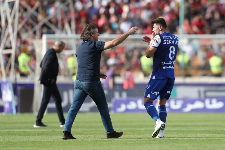 افشاگری پرتغالیها از الفاظ رکیک سرمربی استقلال | توهین ساپینتو به داور دربی با زبان مادری!