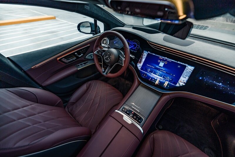 تصاویر | درخشش خیره کننده مرسدسهای مایباخ  EQS با مانوفاکتور