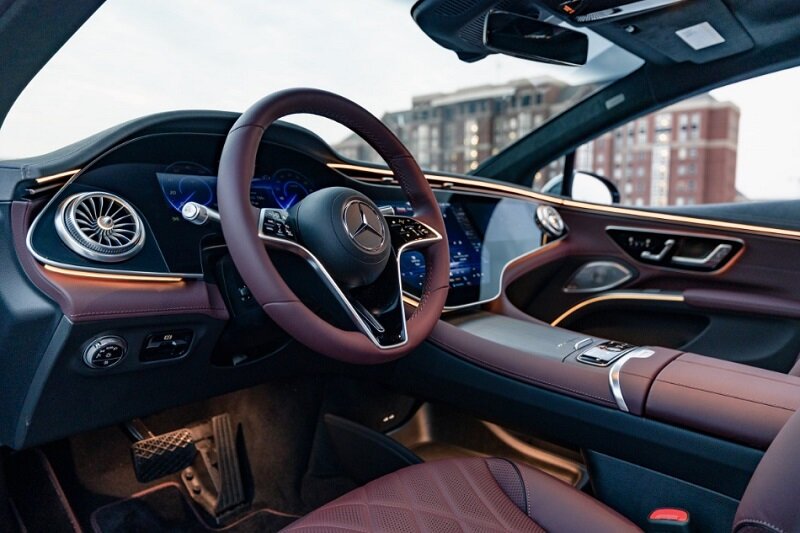 تصاویر | درخشش خیره کننده مرسدسهای مایباخ  EQS با مانوفاکتور