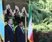 نشست خبری مشترک معاون اول رئیس‌جمهور و نخست‌وزیر قزاقستان