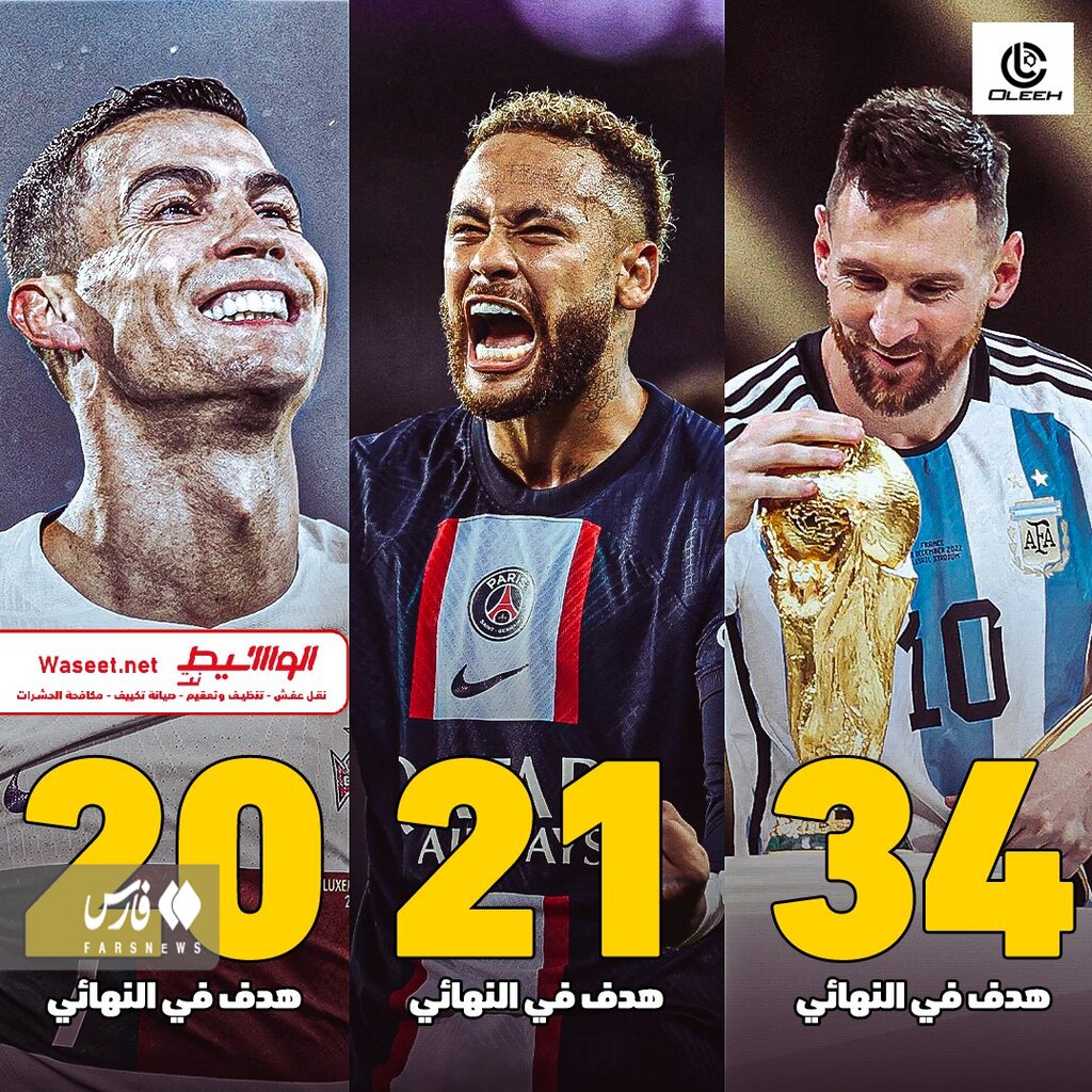 عکس | پادشاه فینال؛ رونالدو یا مسی؟ | برتری عجیب در دوئل اسطورهها!