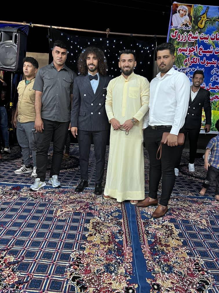 استایل خاص مهاجم پرسپولیسی در شب عروسیاش