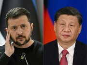رهبر چین برای نخستین بار  پس از شروع جنگ با زلنسکی، رئیس‌جمهور اوکراین صحبت می‌کند