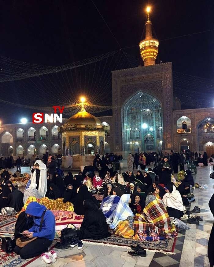 زلزله مشهد- حرم امام رضا