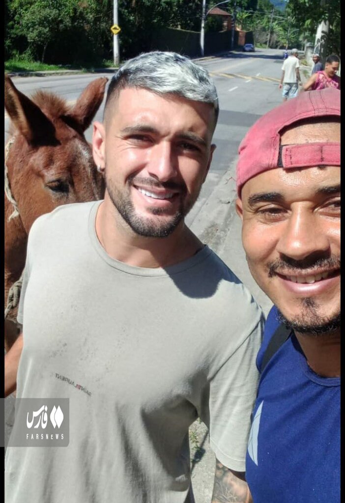 عکس | اسب آواره گلزن جام جهانی را سوژه کرد!